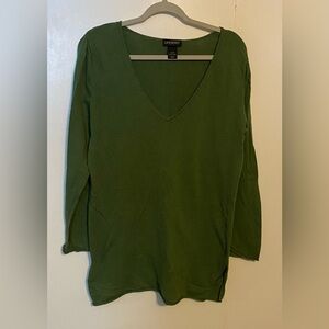 Lane Bryant V-Neck Long Sleeve Top, Size 14-16